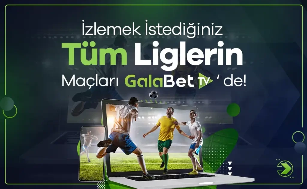 GalaBet TV canlı yayın ekranı